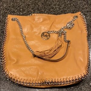 Michael Kors leather shoulder bag